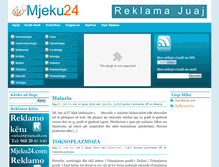 Tablet Screenshot of mjeku24.com